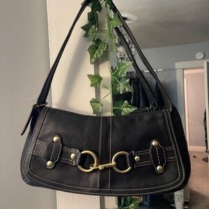 Y2K Coach Ergo Belted Flap Bag 11263